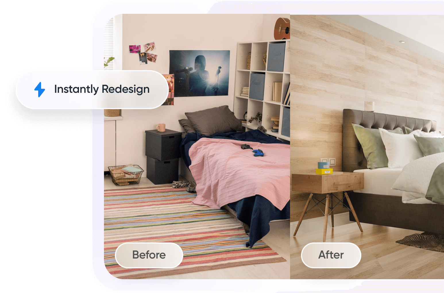 Before and After Room Transformation